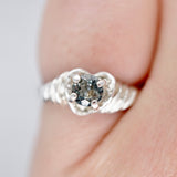 Blue "Echo" Ring