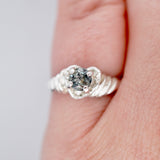 Blue "Echo" Ring