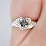 Blue "Echo" Ring