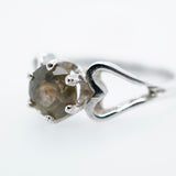 "Hearts Connected" Montana Sapphire Ring