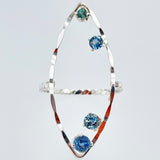 Stunning Alignment Montana Sapphire Ring