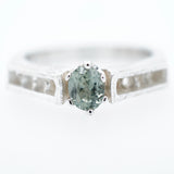 Aqua Montana Sapphire Ring