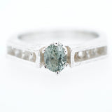 Aqua Montana Sapphire Ring