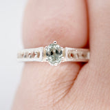 Aqua Montana Sapphire Ring