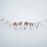 Padparadscha Montana Sapphire Earrings