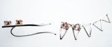 Padparadscha Montana Sapphire Earrings