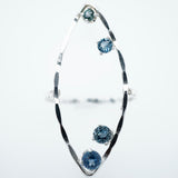 Stunning Alignment Montana Sapphire Ring