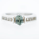 Aqua Montana Sapphire Ring