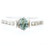 Aqua Montana Sapphire Ring