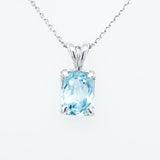 Sky Blue Topaz Necklace