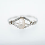 White Pearl Ring