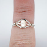 White Pearl Ring