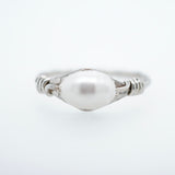 White Freshwater Pearl Ring