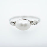 White Freshwater Pearl Ring