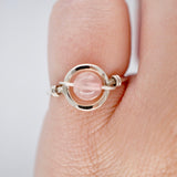 Rose Quartz Ring