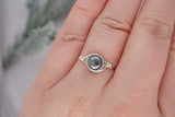 Black Pearl Wire Wrapped Ring