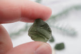 Incredible Rare Raw Moldavite Crystal, Meteorite rock, Genuine Moldavite Stone 5