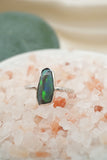 Green and Black Opal Ring- Oopsie