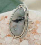 Picture Stone Australian Opal Ring