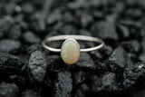 Fiery Australian Opal Ring