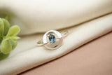 Montana Sapphire Orbit Ring