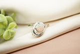Fire Australian Opal Ring