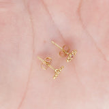 Pink Montana Sapphire Gold Fill Earrings