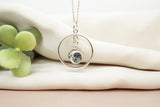 Blue Montana Sapphire Necklace