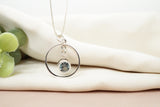 Blue Montana Sapphire Necklace