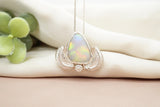 Hand crafted Mintabie Australian Opal Necklace