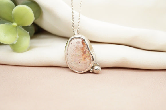 Hand crafted Mexican Opal Necklace