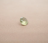 Brilliant Yellow Green Montana Sapphire, 1ct