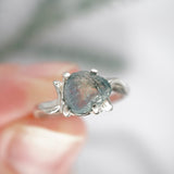 Raw Blue Montana Sapphire Ring