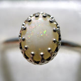Mintabie Australian Opal Ring