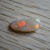 Australian Opal, Rich Red Color, 2.15ct