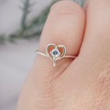 From the Heart Montana Sapphire Ring