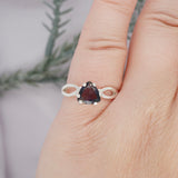 Blue-Purple Iolite Ring