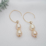 Dangle Freshwater Pearl Earrings