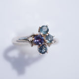 Rare Purple Montana Sapphire Ring