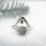 To The Point Blue Montana Sapphire Ring