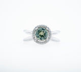 "Madeline" Montana Sapphire Ring