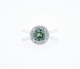 "Madeline" Montana Sapphire Ring