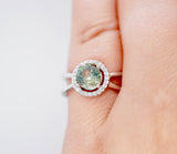 "Madeline" Montana Sapphire Ring