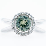 "Madeline" Montana Sapphire Ring