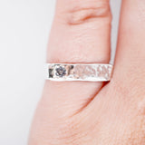 Unique Square Montana Sapphire Ring