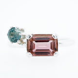 Tourmaline and Montana Sapphire Ring