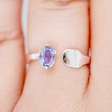 Sterling Silver Tanzanite Ring