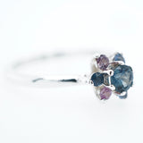 "Blues and Pinks" Montana Sapphire Ring