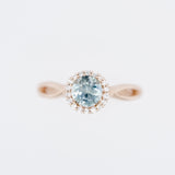 "Amelia" Montana Sapphire Ring