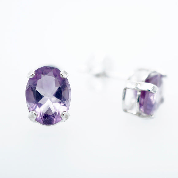 Stunning Purple Amethyst Earrings